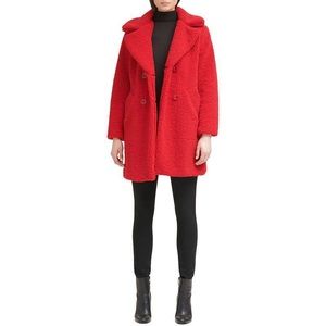 Kenneth Cole New York Faux Shearling Coat (NWT)